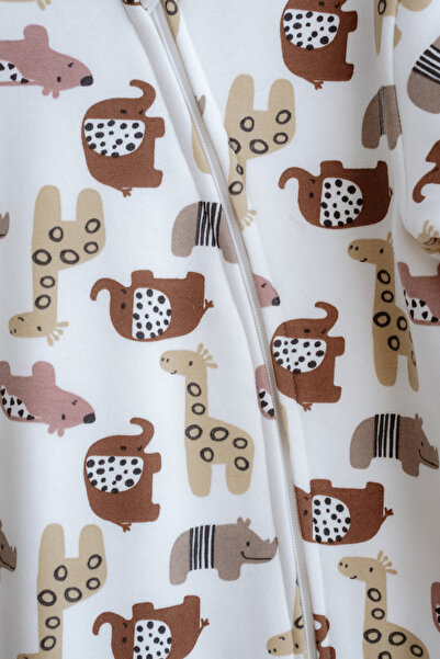 Lilabio Kız Erkek Çocuk 1.5-2 Tog Desenli Uyku Tulumu