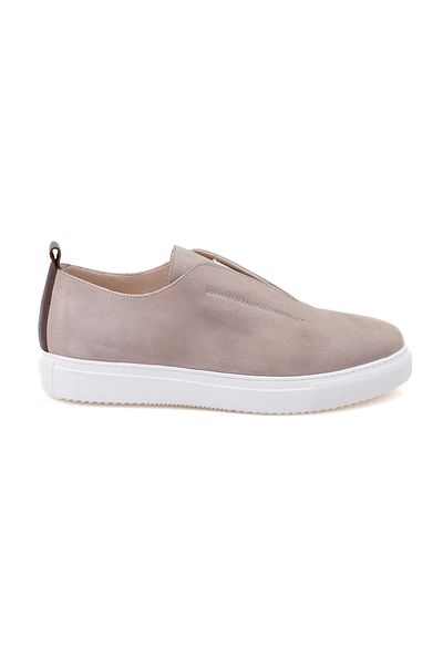 Desa Ανδρικά δερμάτινα casual παπούτσια Odalys Beige
