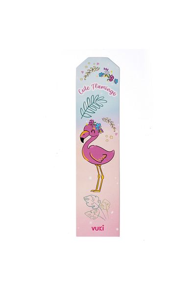 VUKİ Χάρτινος σελιδοδείκτης με μοτίβο Flamingo