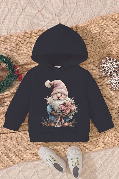 ADABEBEK New Year's Special Floral Dwarf Printed Baby Sweatshirt 23109