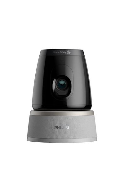 Philips كاميرا مراقبة داخلية 360 درجة مع مصراع للخصوصية لسلامة المنزل