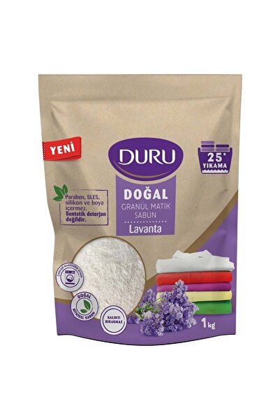 Duru Doğal Granül Matik Sabuntozu Lavanta 2kg (2PK*1) (50 YIKAMA)