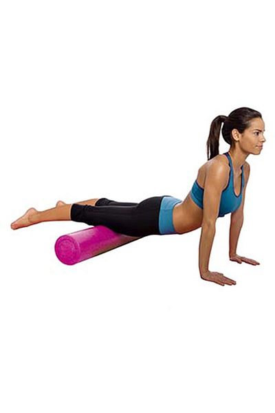 BODY SCULPTURE Full Round Foam Roller 6 x 17.7inch
