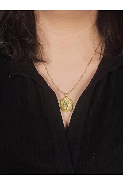 TREND Gümüş Hiyeroglif kolye, Antik mısır sembollü kolye, 925 ayar gümüş hediye kolye