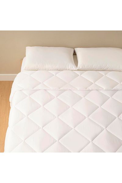 Bella Maison 100% Microfiber Single Duvet White (155X215 cm)