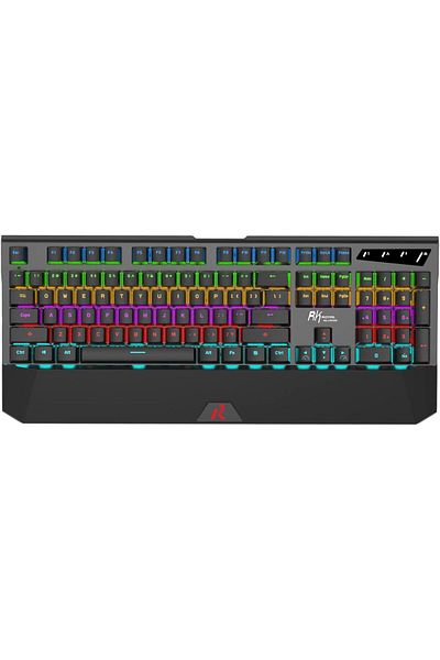 COOYA Gaming Keyboard, 104 Keys Wired Mechanical Keyboard, LED Backlit Computer Keyboard USB Wired
