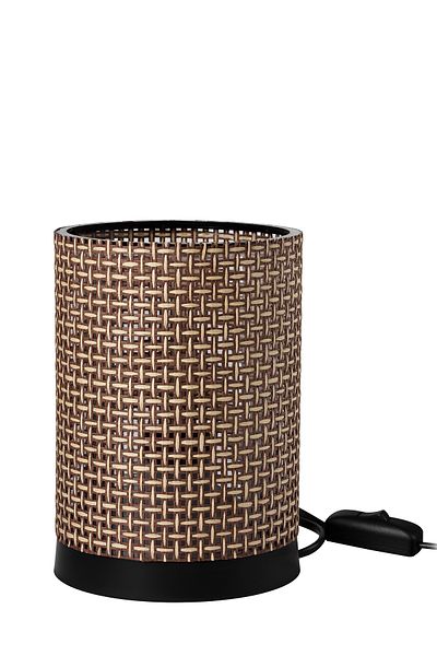 AG LightDesign Brown Lampshade Bedroom Living Room Modern Decorative Table Lamp