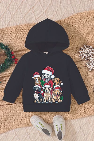 ADABEBEK Christmas Printed Cute Animals Baby Sweatshirt - 10125