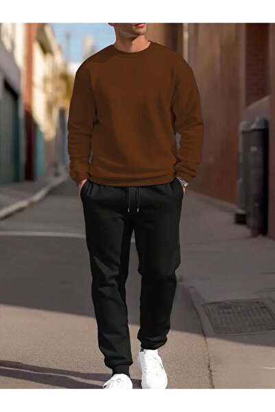 Lider Leather Σετ αθλητικής φόρμας Flat Basic με λαιμόκοψη O - Άνεση και κομψ...