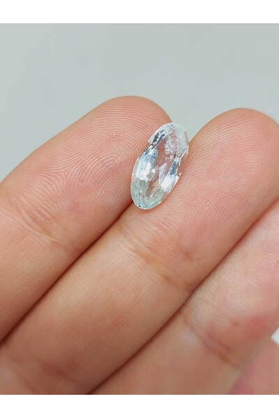 Yasamtohumu 2 каратний топаз середньої якості - овальний виріз (55596)