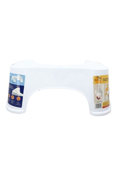 HONEYBEE Non-Slip Rubber Feet Slip Resistant Grip Toilet Stool