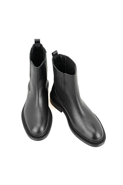 Desa Luana Siyah Kadın Deri Bot