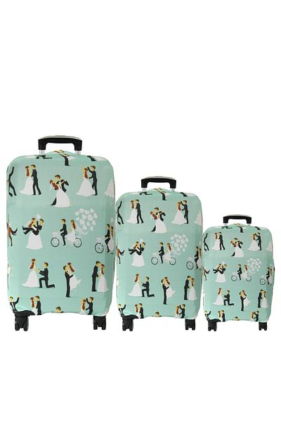 MY SARACİYE (My # 122 Bride 1) Suitcase Set for Suitcases (Cabin Medium and Large)