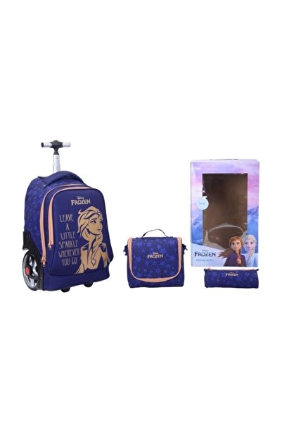 Marvel 3-Piece Disney Frozen Big Wheels Trolley Backpack Set
