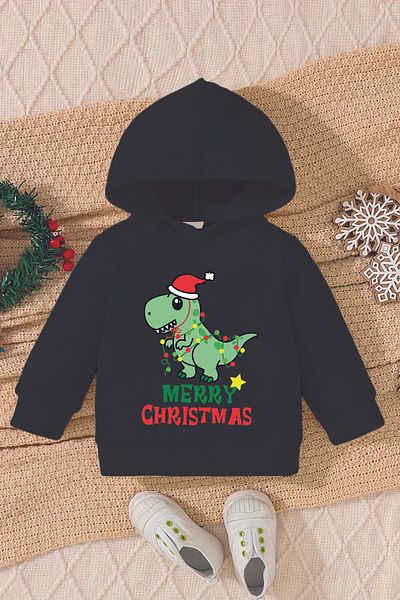 ADABEBEK Dinosaur Printed Christmas Baby Sweatshirt - 10131