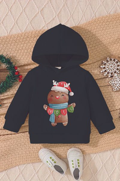ADABEBEK Christmas Printed Cookie Baby Sweatshirt - 23184