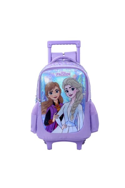 Marvel Disney Frozen Telescopic Handle Trolley Backpack 16inch