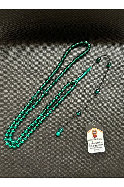 Kehribarstore Fire Amber 99 - Luk Prayer and Zikir Rosary, Prayer Grain Gift Certified