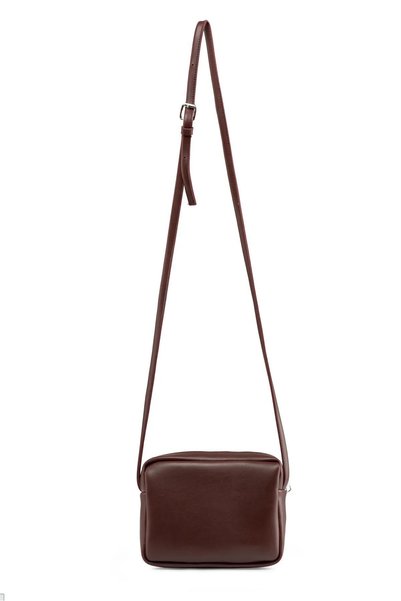GOYET Hope crossbody handbag and shoulder bag - burgundy