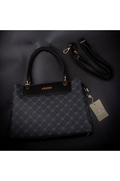 Armine Black Dotted Women's Classic Bag 206