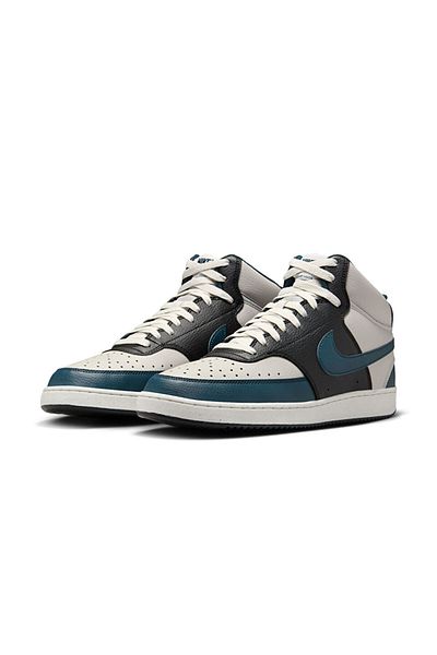 Nike Unisex Court Vision Mid Next Nature Grey Casual Shoes - Dn3577-004
