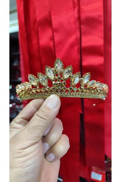 Aksesuarbul إكسسوارات HEBER وبجوزيري
فستان خطوبة العروس بالحناء للسهرة، تاج ل...