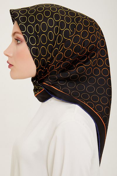 Armine Twill Belli̇ Pure Silk Scarf 4005D