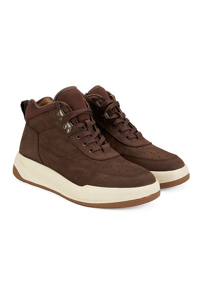 Desa Ανδρικές δερμάτινες μπότες Emilya Dark Brown