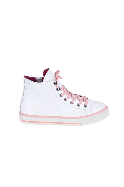 NOOSY Genuine Leather Special Design White Women's Boots