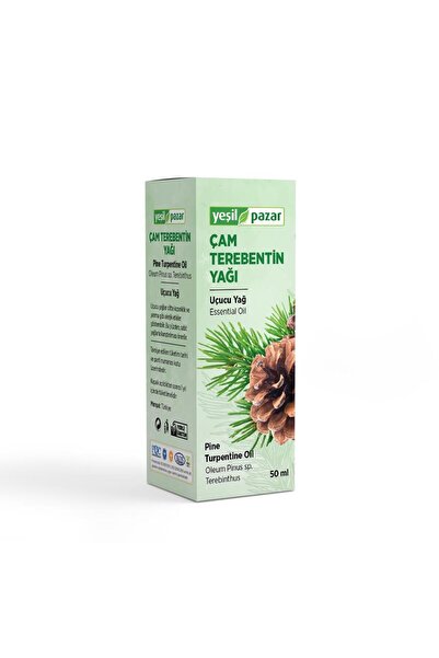 Yeşil Pazar زيت الصنوبر التربنتين 50 مل
