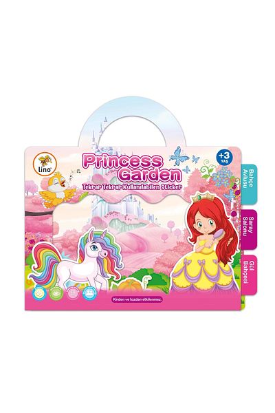 Lino Princess Garden Lino Sticker - Reusable