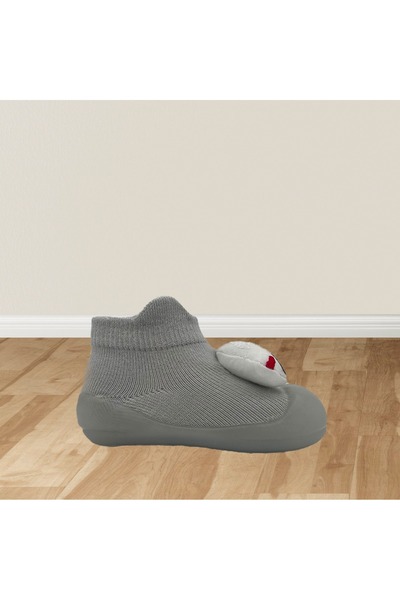 Hamiki Sevimli Araba Figürlü Babet Panduf Ev Botu Ev Ayakkabısı Kreş Ayakkabısı