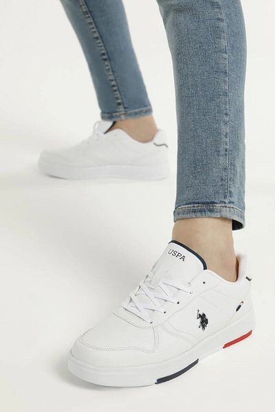 U.S. Polo Assn. Andrei (New Season) White Women's Sports Shoes Running Shoes