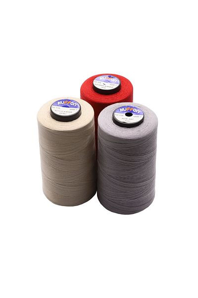 Kuffon Mixed Size 120 3-Piece Colorful Thread Set
