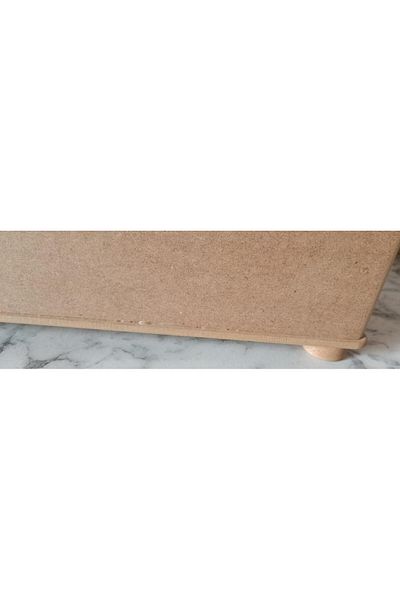 BENGİ TİCARET Hobby Adn 90207 Okey - Product Handmade Storage Box for Wooden MDF Raw Ankara Sites