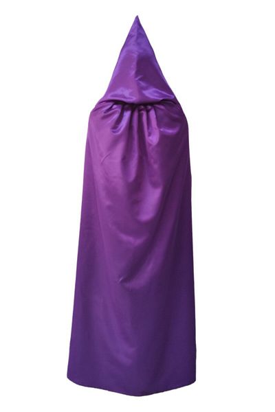 Kostüm Sarayı Pelerina cu glugă de culoare violet