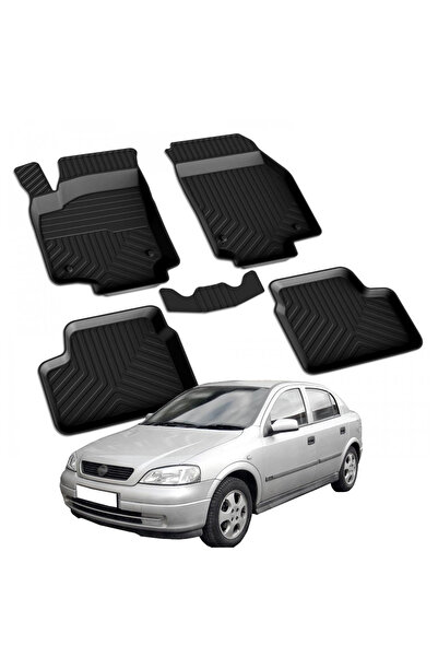 YEO OPEL ASTRA G 1998-2004 Model Yılları İçin Uyumlu Yeo 4D Havuzlu Paspas Ta...