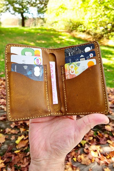 Leather Cy Monar Camel Genuine Leather Men's Wallet Including Name Writing Real Leather Handmade Large Wallet