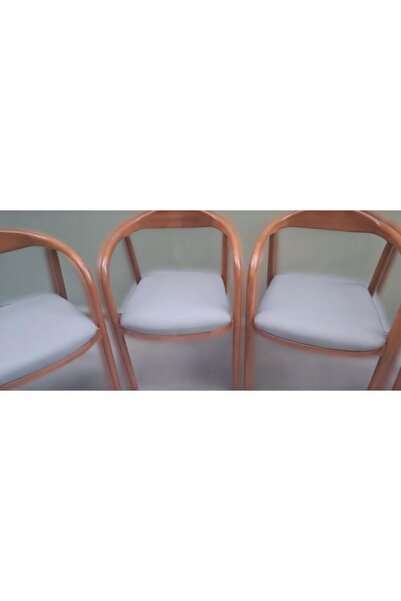 BENGİ TİCARET Sandalye 90002 Yılan Tam Kolçak Model Kayın Retro Ayak Ceviz Re...