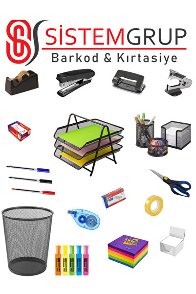 sistem 16 Parça Ofis Seti (Masaüstü Set)