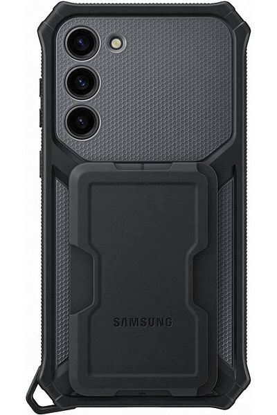 Samsung Galaxy S23 Plus Rugged Gadget Case Black