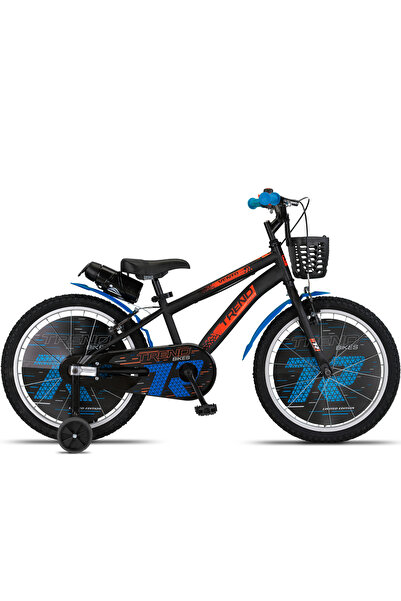 TRENDBIKE Vento 20 Jant 6-9 Yaş Erkek Çocuk Bisikleti Siyah-turuncu Mavi