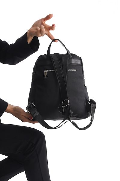 DELSOLERA Rucsac zilnic pentru femei cu buzunare cu fermoar