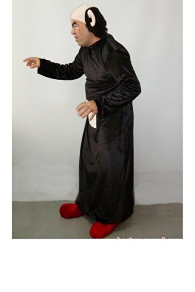 Kostüm Sarayı زي رجالي باللون الأسود من Gargamel