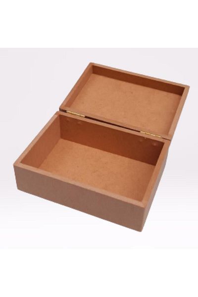 BENGİ TİCARET Hobby Erdl 90046 Decorative Student Box Wooden Mdf Cnc Cutting Handmade