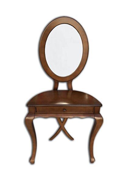 BENGİ TİCARET Dresuar 18127 AVANGART Model Ahşap Kayın Aslan Ayak Ceviz Oval ...