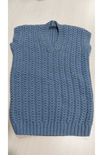 Papatyam Hand Knitted Vest and Sweater for Baby and Child