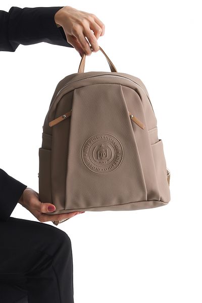 DELSOLERA Rucsac zilnic pentru femei cu buzunare cu fermoar