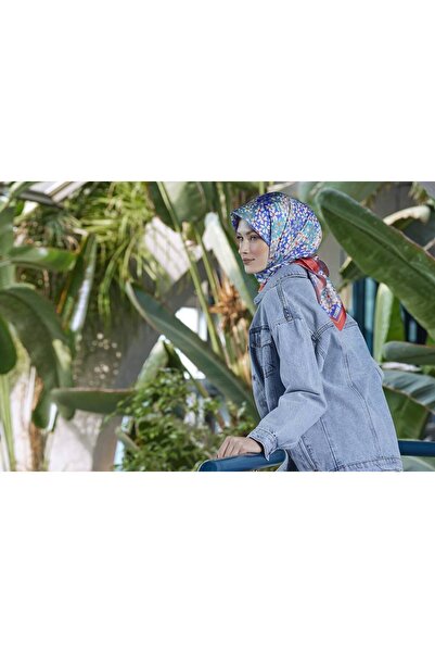 Belli Шовковий шарф з чистого твілу 4013D