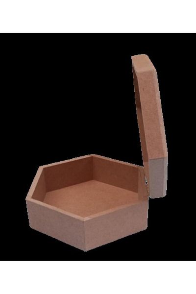 BENGİ TİCARET Hobby Erdl 90047 Decorative Model Student Box Raw Wood Mdf Handmade
